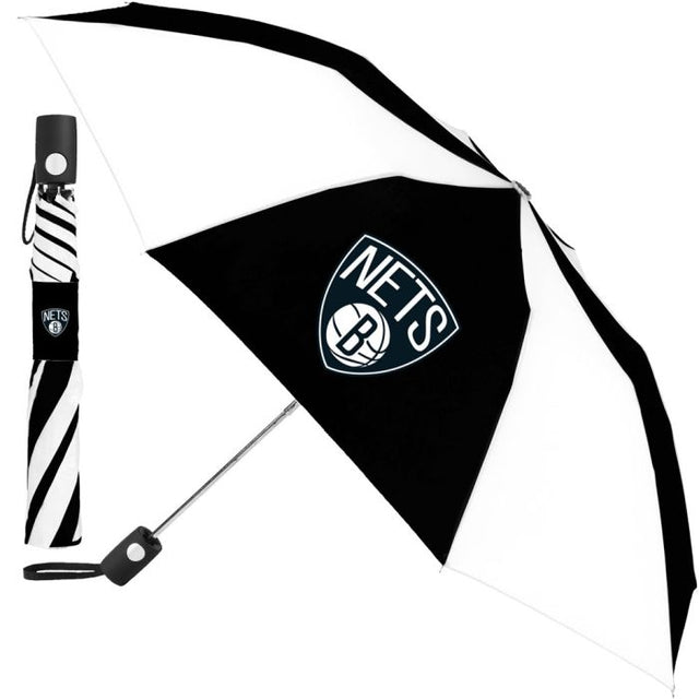 Brooklyn Nets Auto Folding Umbrella