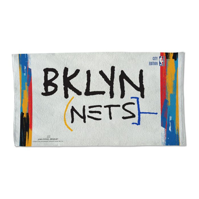 Brooklyn Nets Full Color Locker Room Towel One Sided