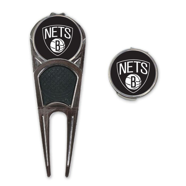 Combo de marcador/herramienta/clip en forma de H de los Brooklyn Nets*