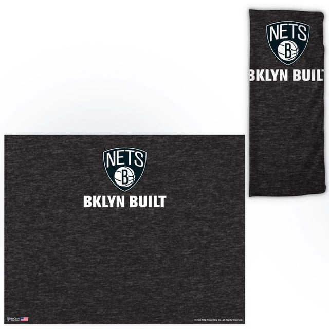 Envolturas para fanáticos de los Brooklyn Nets HEATHERED