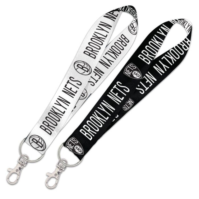 Brooklyn Nets Lanyard Key Strap 1"