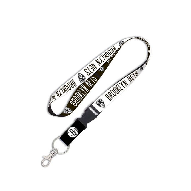 Brooklyn Nets Lanyard w/detachable buckle 1"