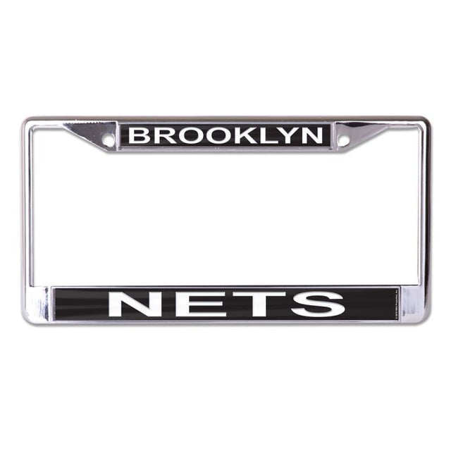 Brooklyn Nets Lic Plt Frame S/L Printed