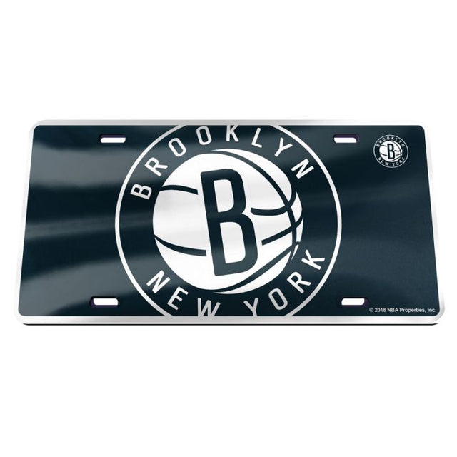 Brooklyn Nets MEGA Specialty Acrylic License Plate