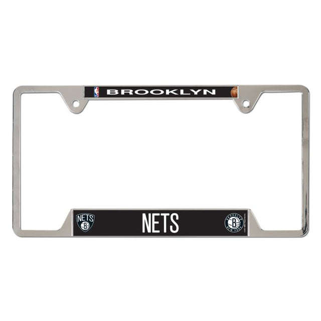 Brooklyn Nets Metal License Plate Frame