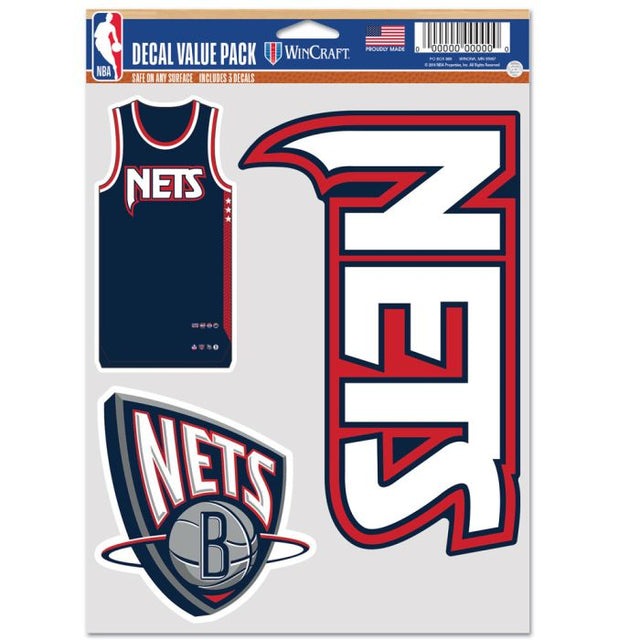 Brooklyn Nets Multi Use 3 Fan Pak