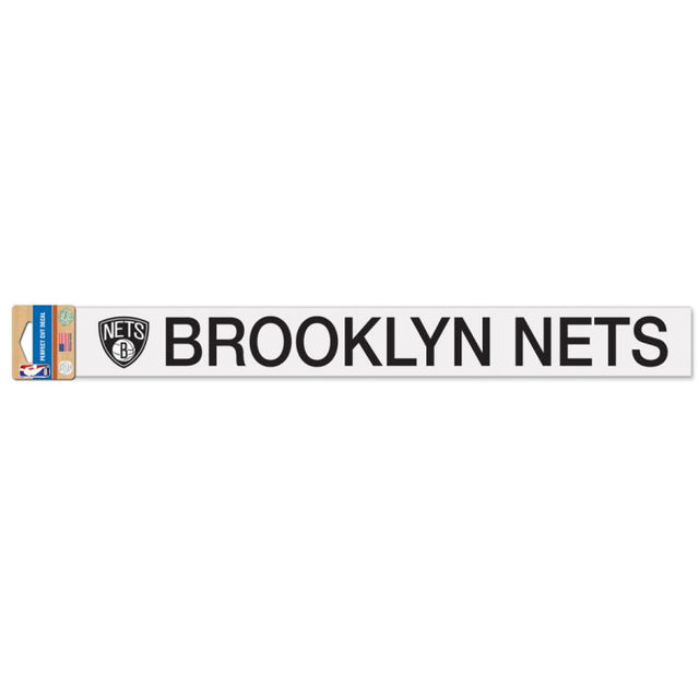 Brooklyn Nets Perfect Cut Decals 2" x 17"