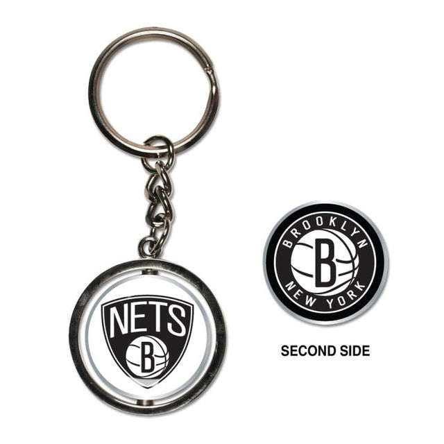 Brooklyn Nets Spinner Key Ring