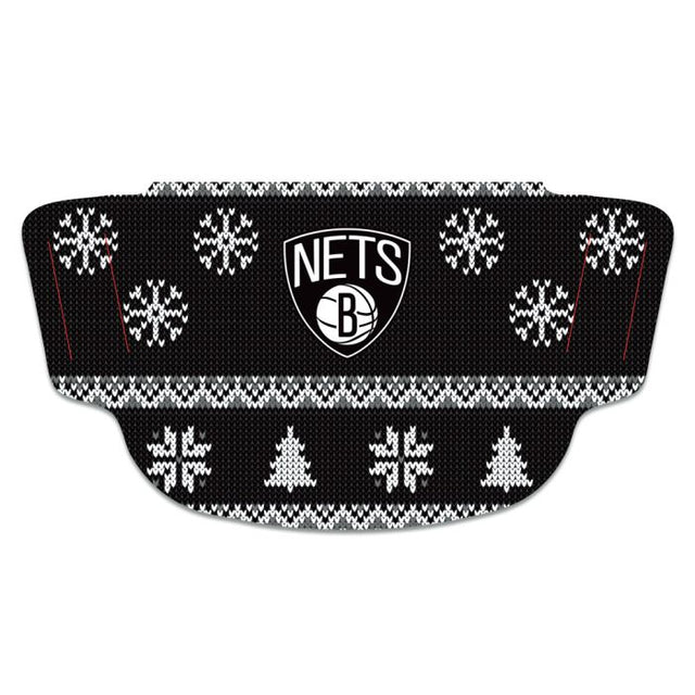 Brooklyn Nets / Suéter feo Suéter feo Máscara de fanático Cubre cara