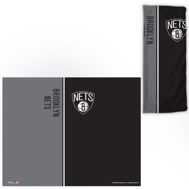 Envolturas para fanáticos de los Brooklyn Nets con división vertical