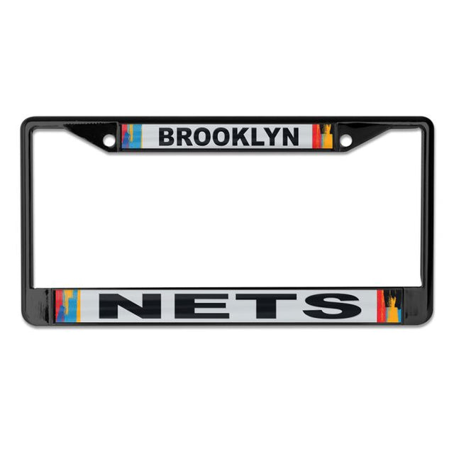 Brooklyn Nets city Lic Plt Frame S/L Printed