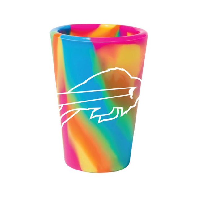 Vaso de chupito de silicona de 1,5 oz de Buffalo Bills