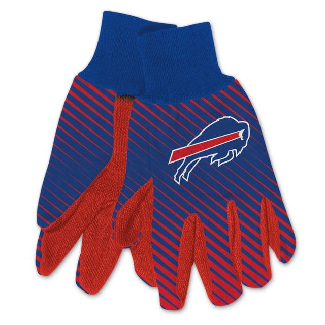 Guantes de dos tonos para adultos de Buffalo Bills