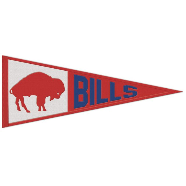 Banderín clásico de lana de los Buffalo Bills, 13" x 32"