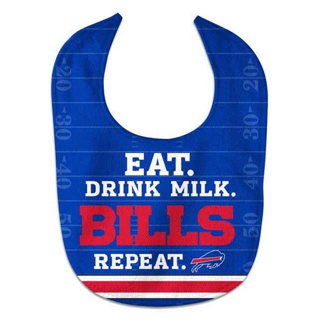 Babero para bebé All Pro Eat Drink Milk de Buffalo Bills