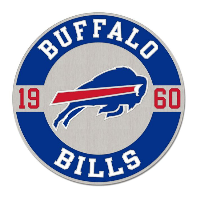 Tarjeta de joyería con pin esmaltado de coleccionista establecido de Buffalo Bills