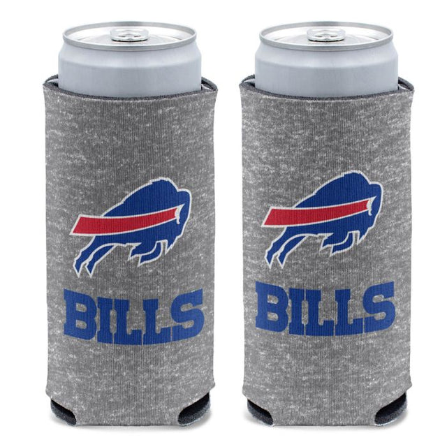 Buffalo Bills Heather 12 oz Slim Can Cooler