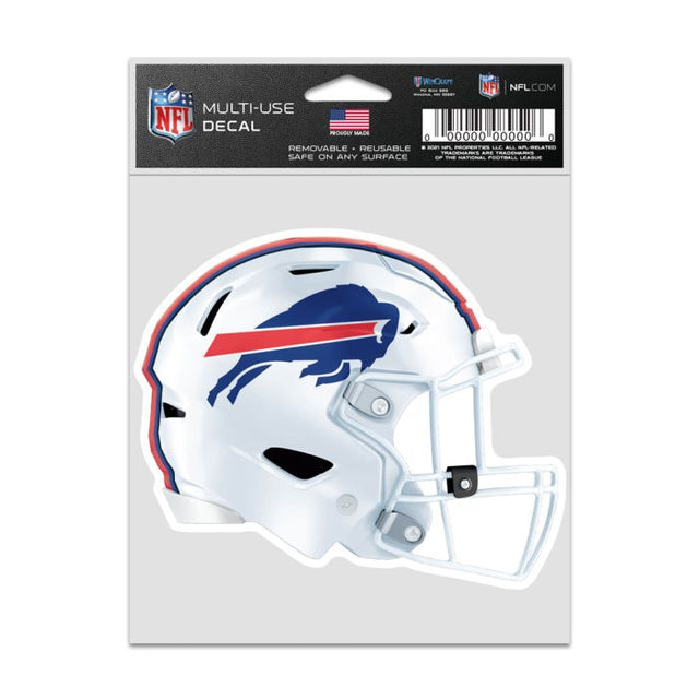 Calcomanías para fanáticos de Buffalo Bills Helmet de 3,75" x 5"