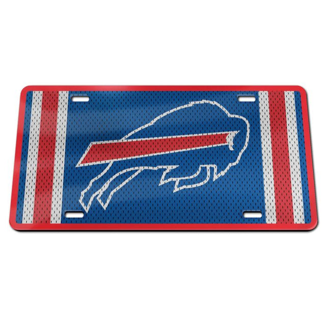 Buffalo Bills JERSEY Specialty Acrylic License Plate