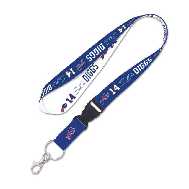 Buffalo Bills Lanyard w/detachable buckle 1" Stefon Diggs