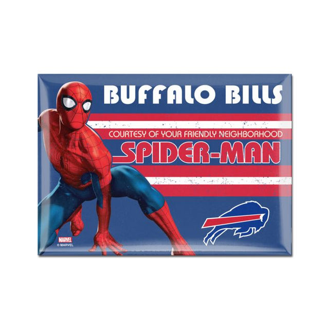 Buffalo Bills / Marvel (C) 2021 Marvel Metal Magnet 2.5" x 3.5"