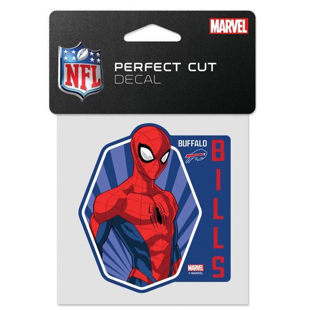 Buffalo Bills / Marvel (C) 2021 Marvel Perfect Cut Color Decal 4" x 4"