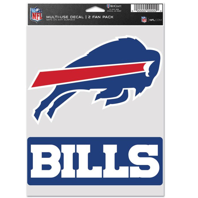 Paquete multiusos para dos fanáticos de Buffalo Bills