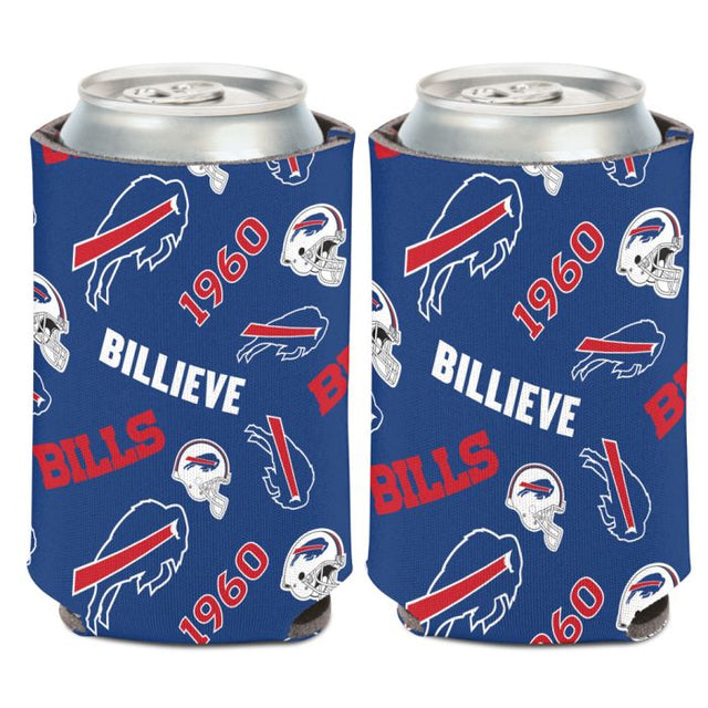 Buffalo Bills Scatterprint Can Cooler 12 oz.