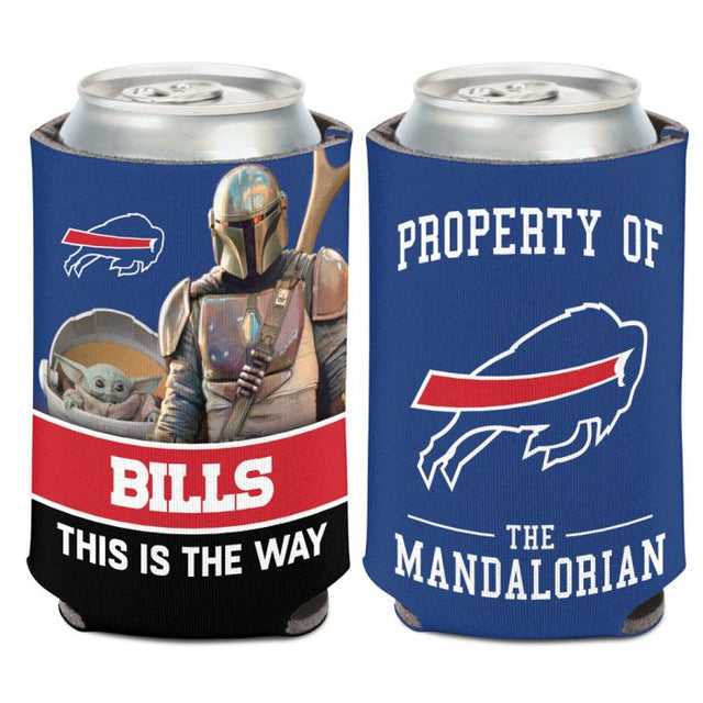 Buffalo Bills / Star Wars MAndalorian Can Cooler 12 oz.