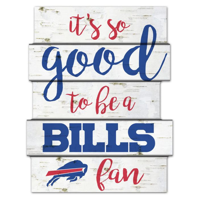 Buffalo Bills Wood Sign 11"X14"