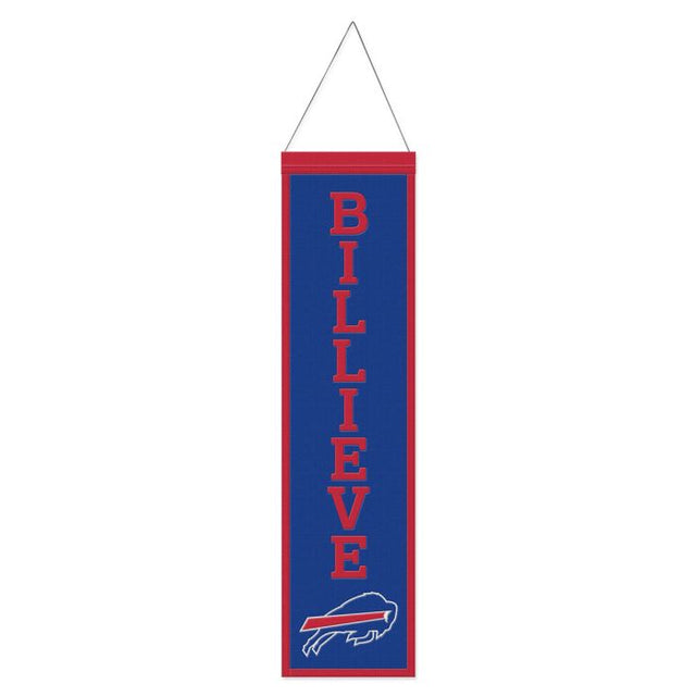 Bandera de lana de los Buffalo Bills de 20 x 81 cm