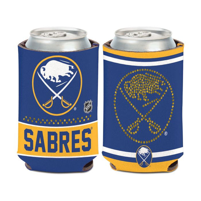 Enfriador de lata Buffalo Sabres Bling de 12 oz.