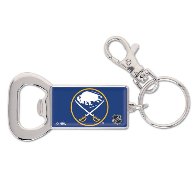 Llavero abrebotellas rectangular Buffalo Sabres