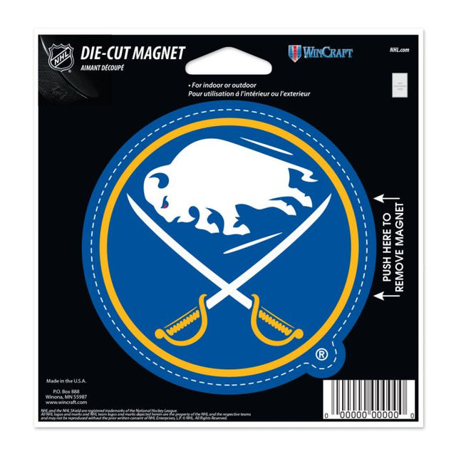 Buffalo Sabres Die Cut Magnet 4.5" x 6"