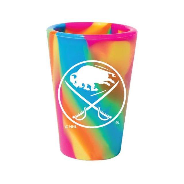 Vaso de chupito de silicona de 1,5 oz Hippie Hops de Buffalo Sabres