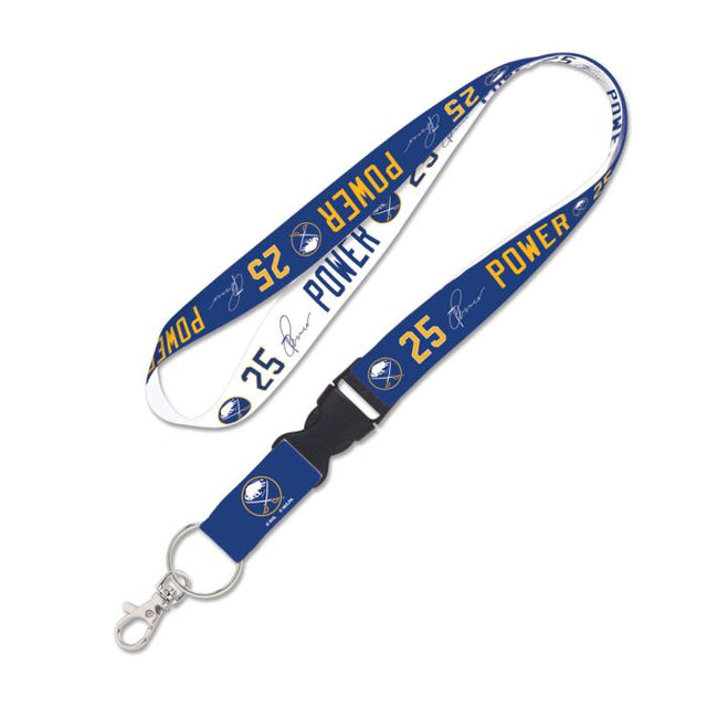 Buffalo Sabres Lanyard w/detachable buckle 1" Owen Power