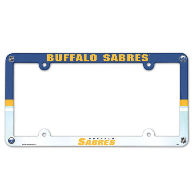 Buffalo Sabres Lic Plate Frame Full Color