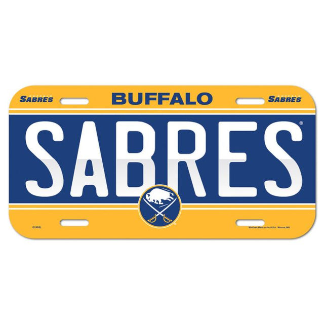 Buffalo Sabres License Plate