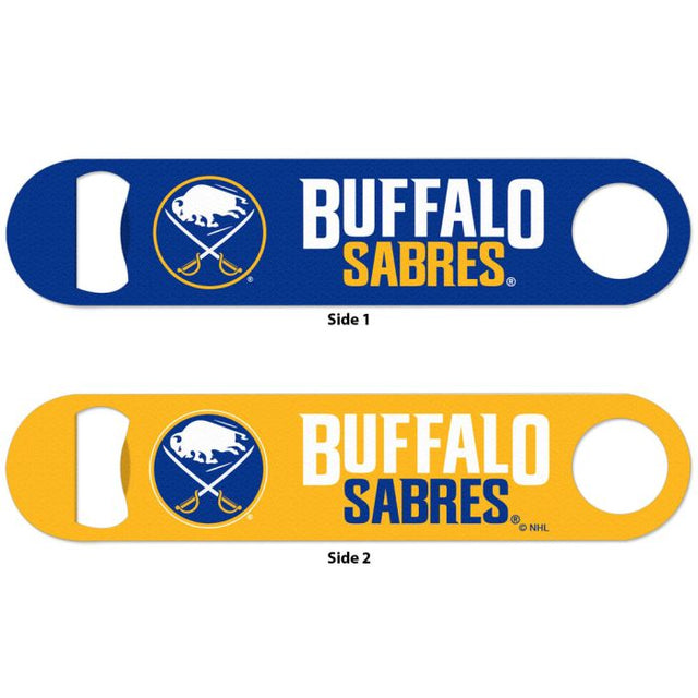 Abridor de botellas de metal de 2 lados Buffalo Sabres