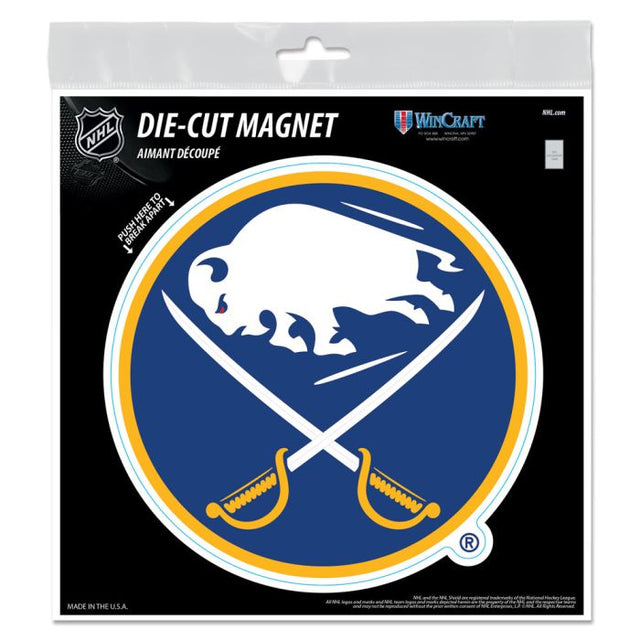 Imanes para exteriores de Buffalo Sabres de 6" x 6"