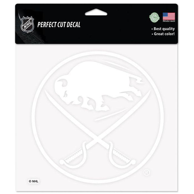 Buffalo Sabres Perfect Cut Decals 8" x 8"