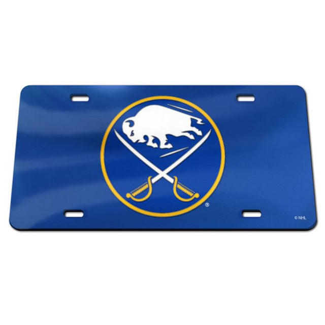 Buffalo Sabres Specialty Acrylic License Plate