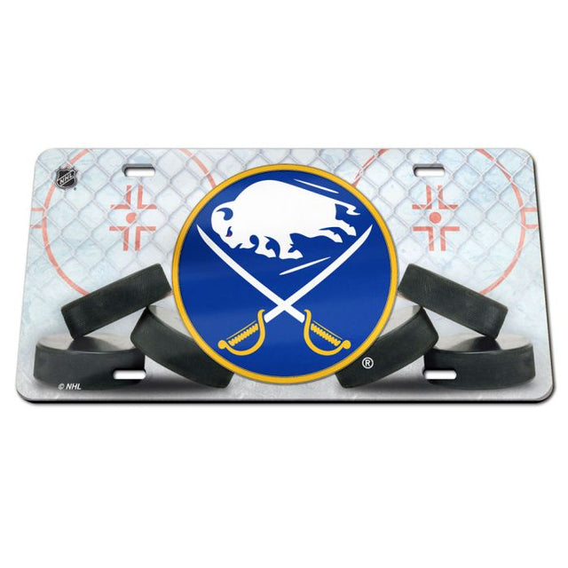 Buffalo Sabres Specialty Acrylic License Plate