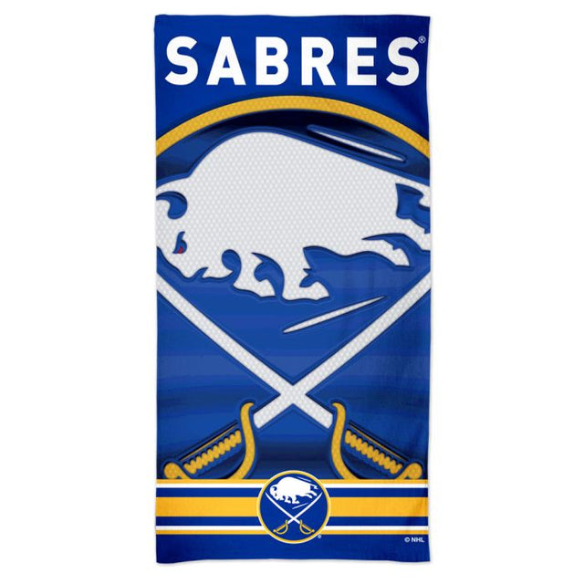 Buffalo Sabres Spectra 沙滩巾 30 英寸 x 60 英寸