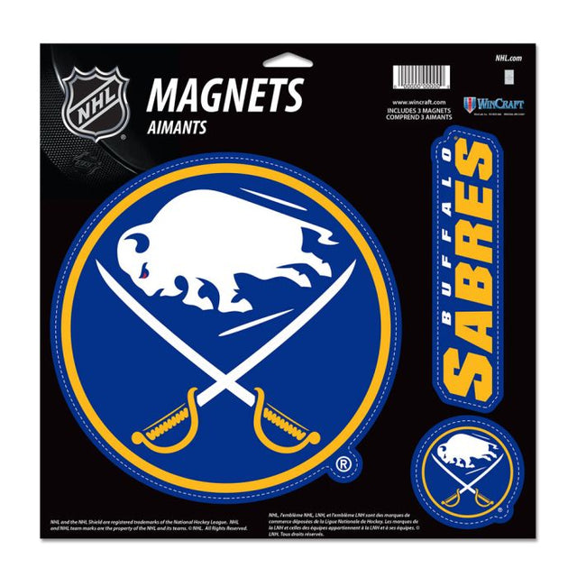 Imán de vinilo de Buffalo Sabres de 11" x 11"