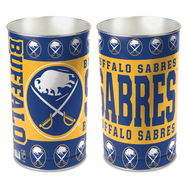 Papelera Buffalo Sabres - cónica de 15" de alto