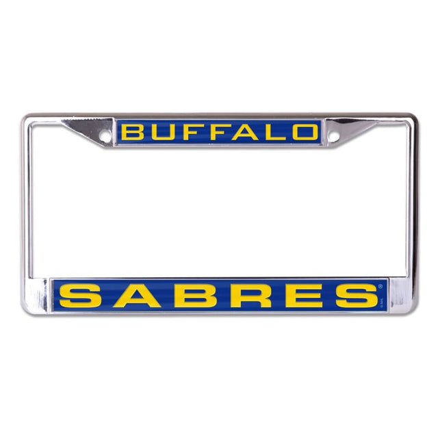 Buffalo Sabres Wordmark Design Lic Plt Frame S/L Printed