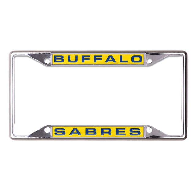 Buffalo Sabres Wordmark Design Lic Plt Frame S/S Printed