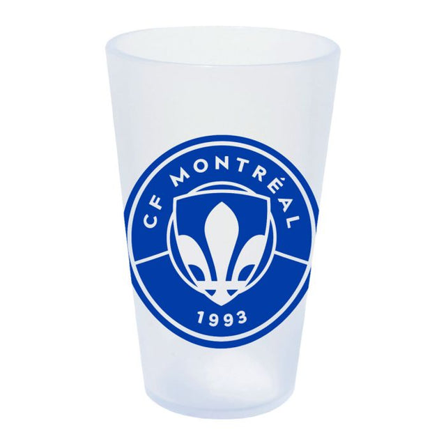 Vaso de pinta de silicona CF Montreal de 16 oz