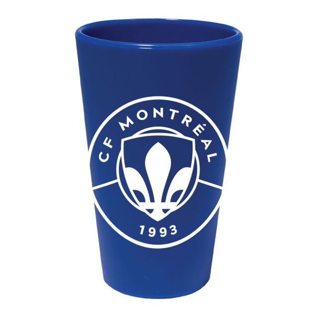 Vaso de pinta de silicona CF Montreal de 16 oz